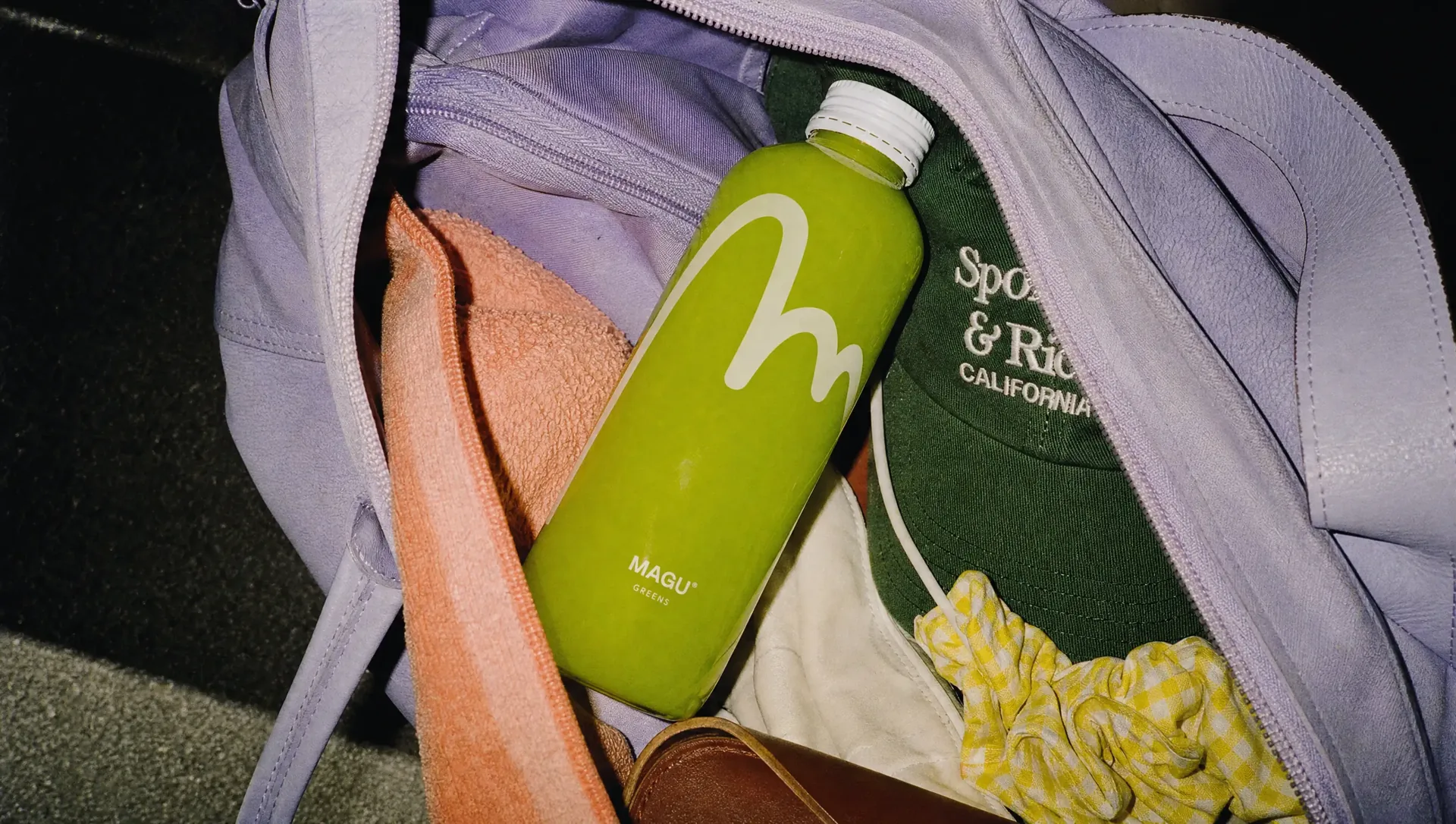 Magu beverage packaging and label design