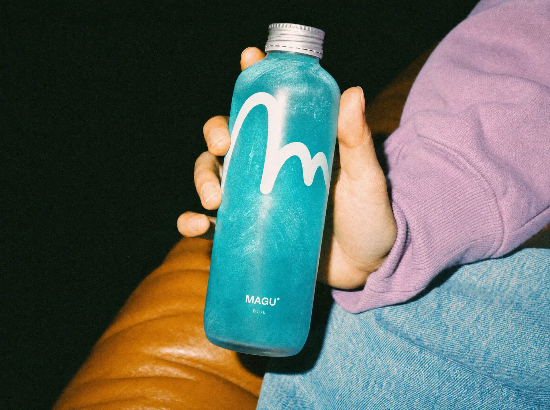 Magu beverage packaging and label design