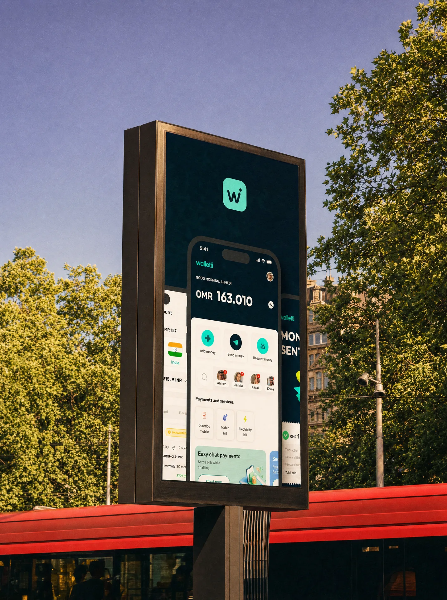 Walletii — Brand applications