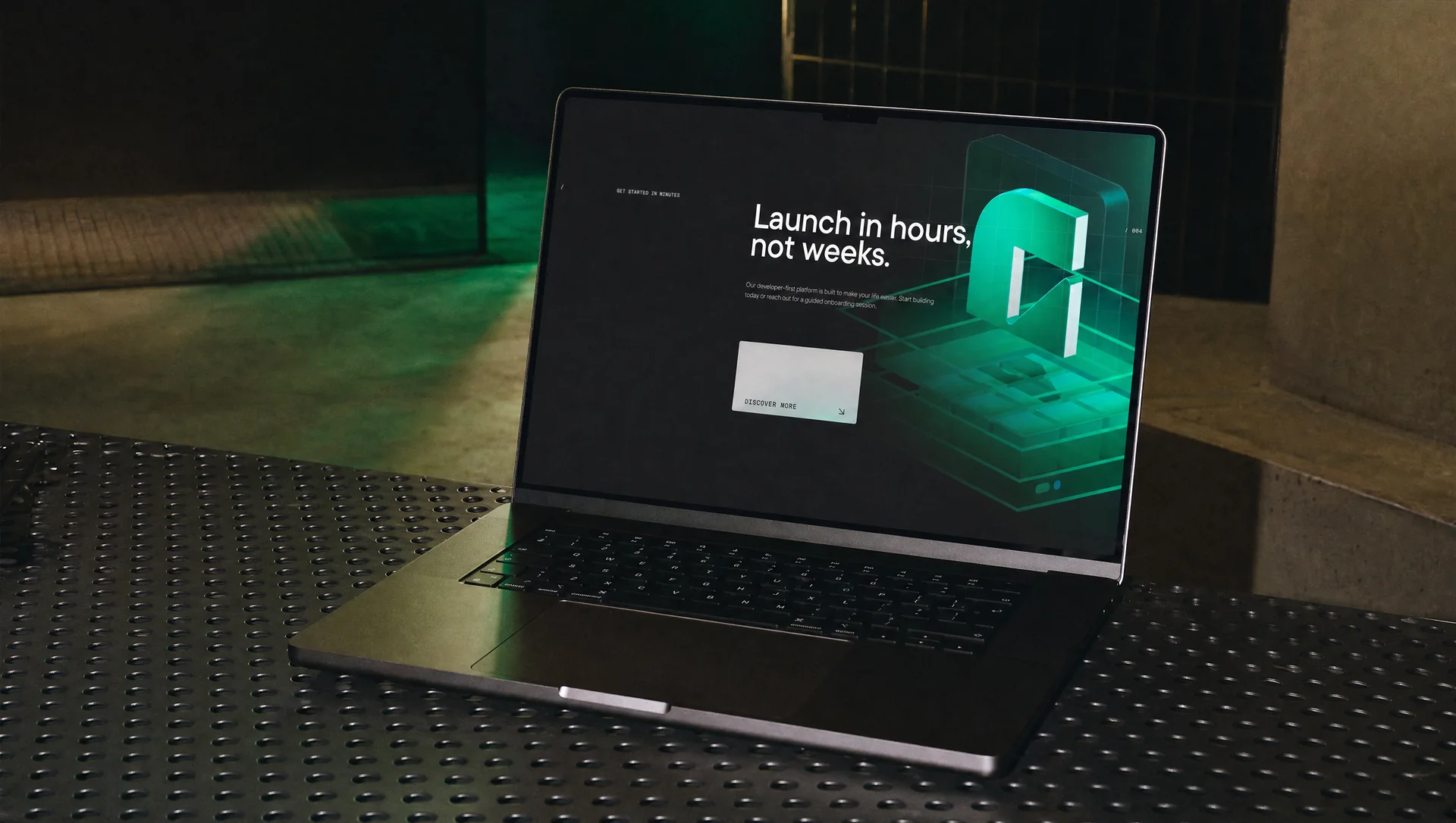 Goodveri website introducing the verification platform