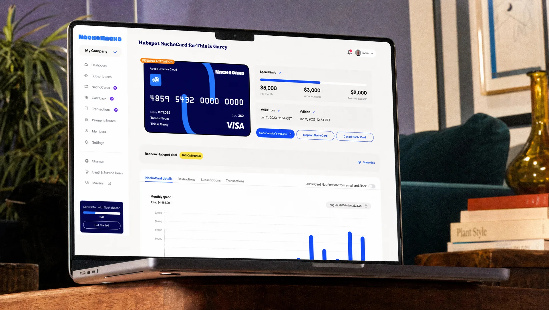 NachoNacho — Product experience