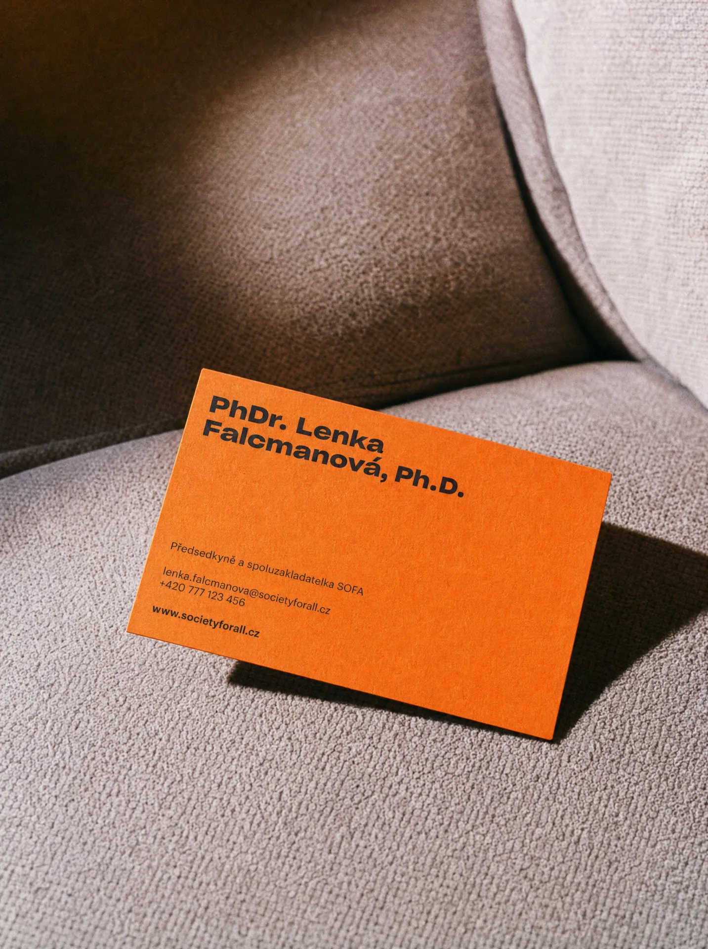 SOFA, Society for All — Name and identity